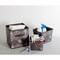 DII® Small Black Marble Trapezoid Laundry Bin Set, 3ct.